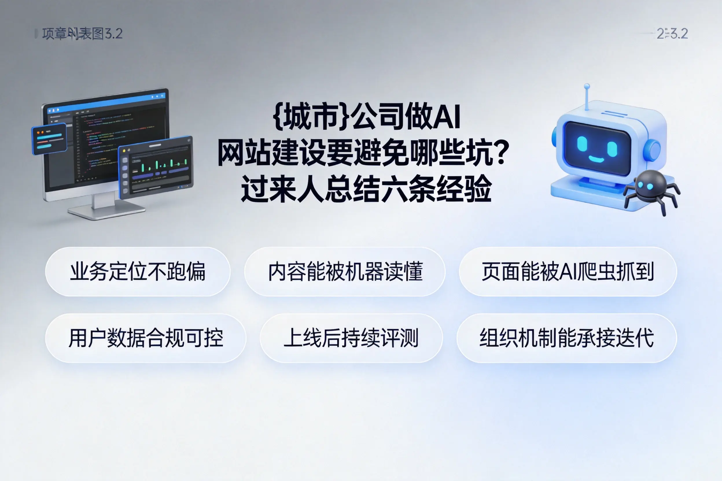白杨公司做AI网站建设要避免哪些坑？过来人总结六条经验