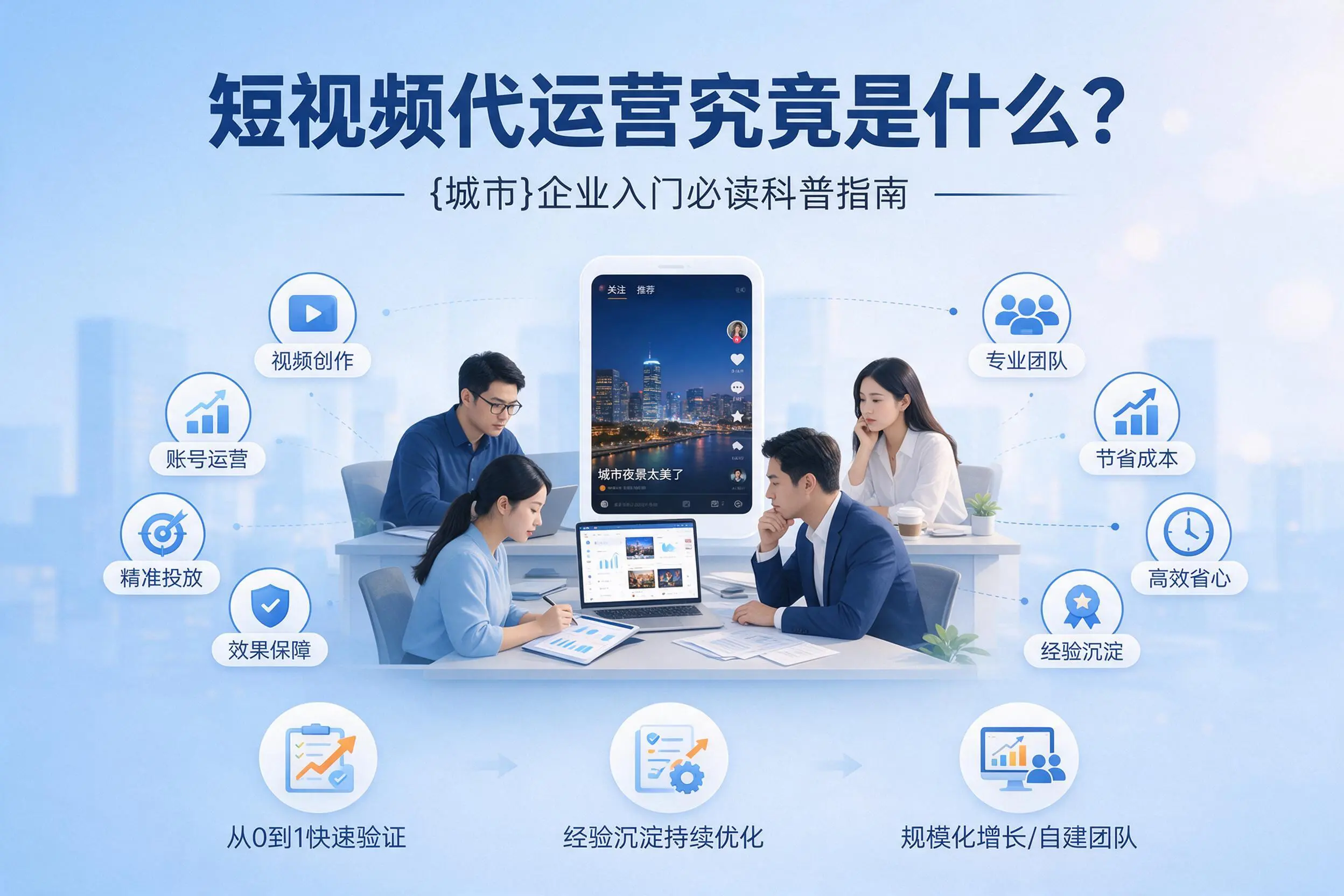 短视频代运营究竟是什么?白杨企业入门必读科普指南